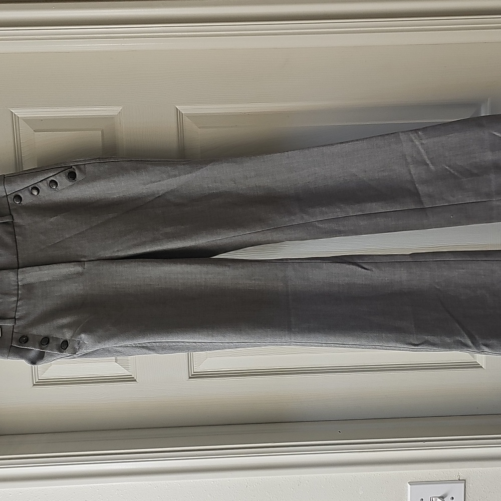 White House Black Market Gray Pant Size 00S  (26 In Waist) - Picture 3 of 8